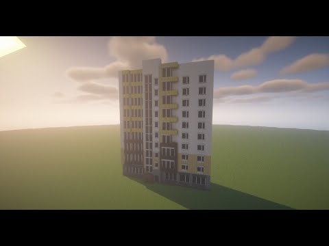 видео: Как построить Современный ЖК в MINECRAFT ?! | Minecraft Постройки