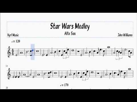 notas-para-saxofon-alto---star-wars