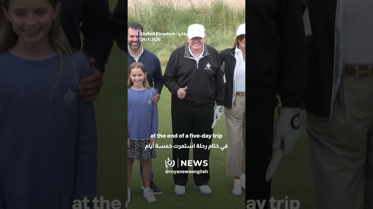 Trump Opens New Golf Course In Scotland