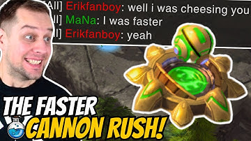 Cannon Rushed him faster than expected! | Cannon Rush in Grandmaster #190 StarCraft 2