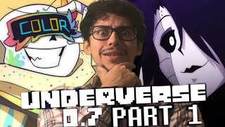 FRESH INK SANS HUH!? | UNDERVERSE 0.7 Part 1 [By Jakei] REACTION!!!