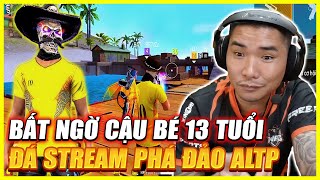 FREE FIRE | BẤT NGỜ CẬU BÉ 13 TUỔI VƯỢT QUA 20.000 NGƯỜI ĐÁ STREAMS VÀO PHÁ ĐẢO ALTP , VS CÁI KẾT !