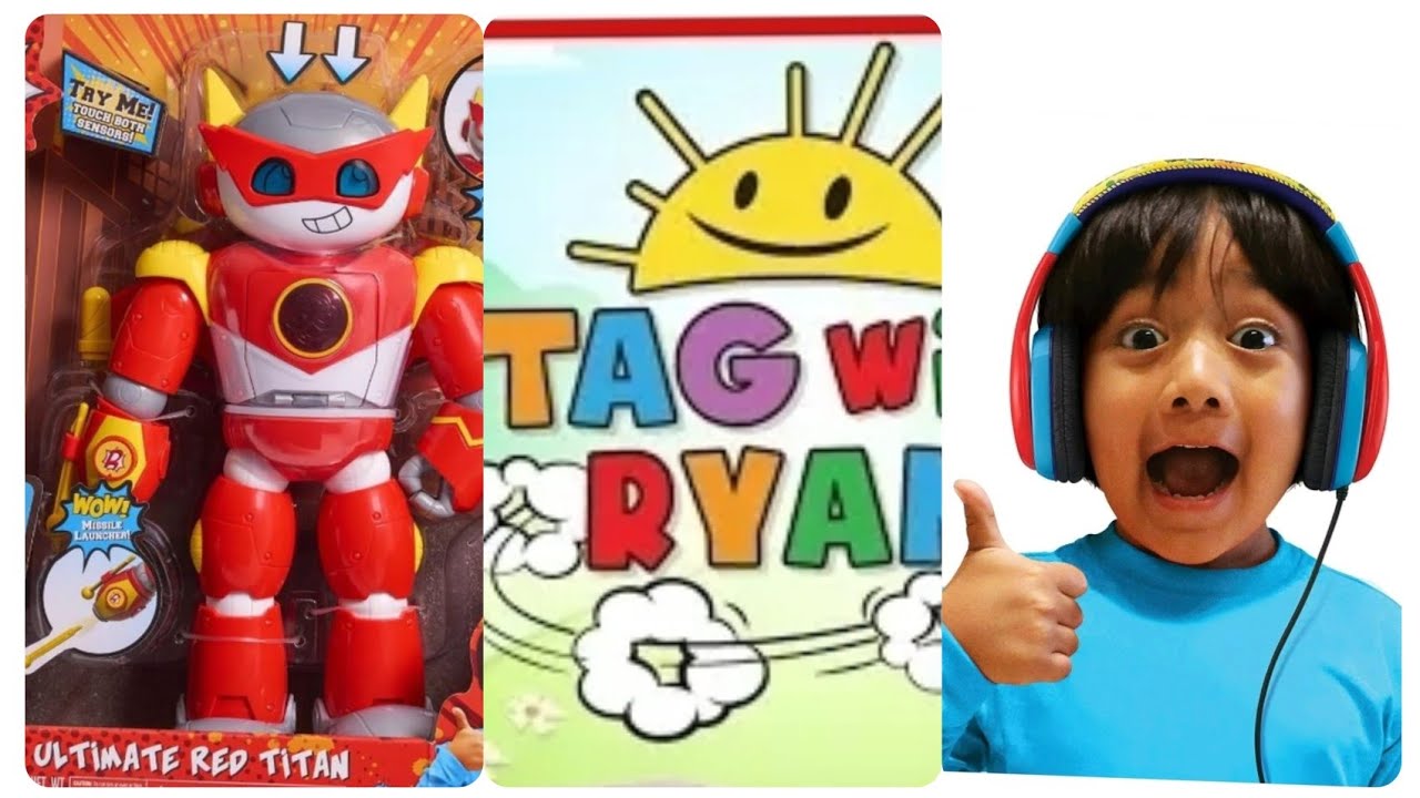 RYAN'S WORLD ULTIMATE RED TITAN,Superhero Kid Ryan Red Titan Open Box RYAN'S WORLD  Brand New.