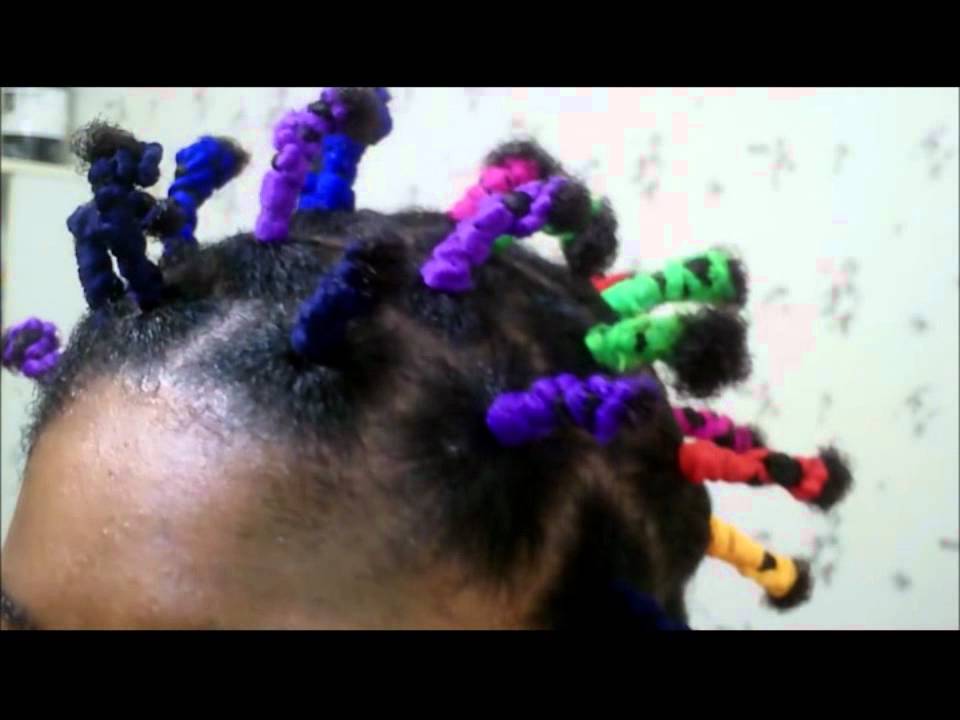 30 Twa Hid Edition Banding Method Stretching Hair Youtube