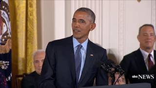 Obama on Michael Jordan (Presidential Medal of Freedom Ceremony)