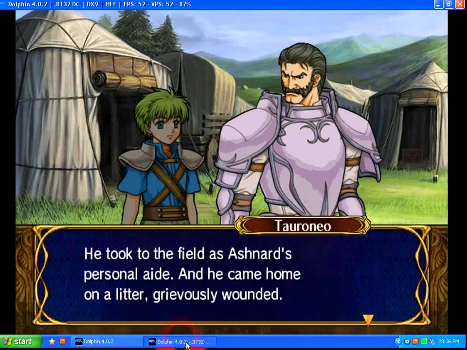 Rolf Talk Tauroneo Support B Fire Emblem 9 Game Cube Youtube