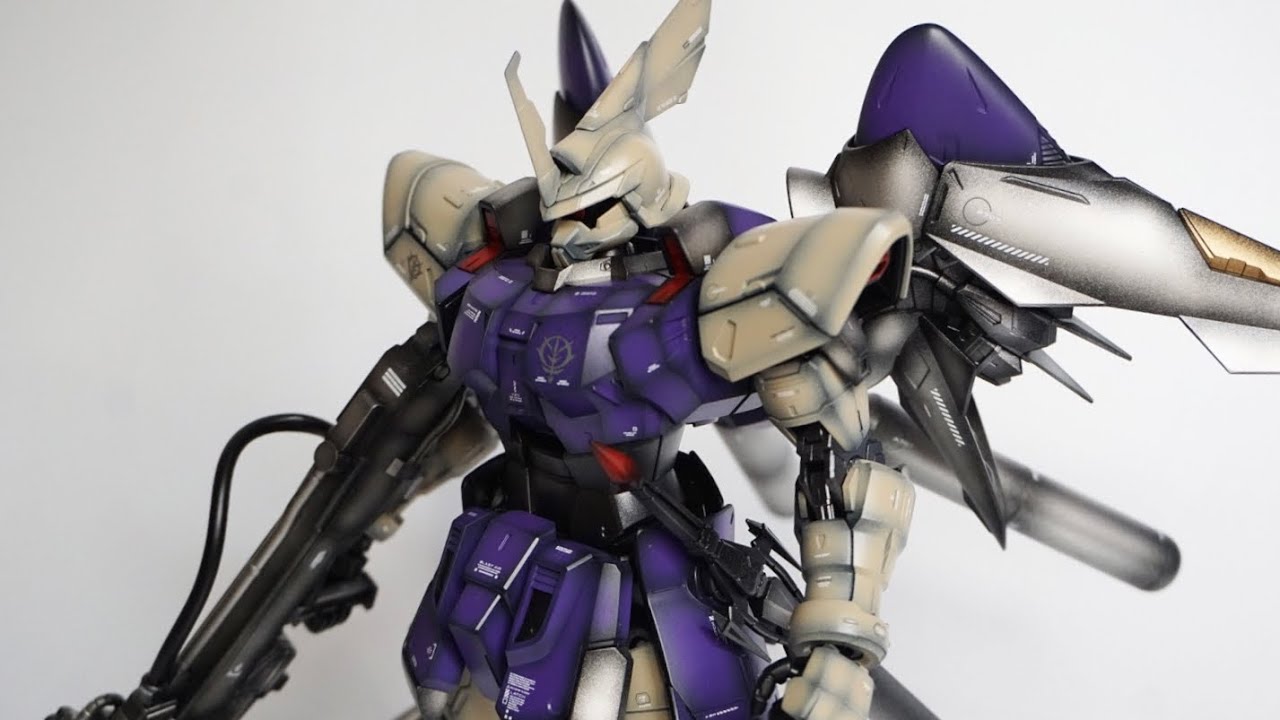 ガンプラ改造＆全塗装】MGモビルジンをシーマ機っぽくしてみました