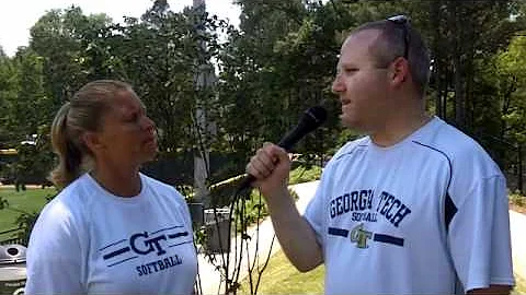 Georgia Tech Softball Head Coach Sharon Perkins In...