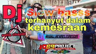 DJ sloww basss Terhanyut dalam kemesraan || by #djriskiirvannanda #69projeck Ft sella chanel