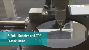Stäubli Roboter und TCP - Product Demo