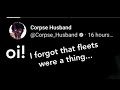 Corpse Husband fleet (tweet just better)