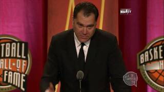 Arvydas Sabonis' Basketball Hall of Fame Enshrinement Speech