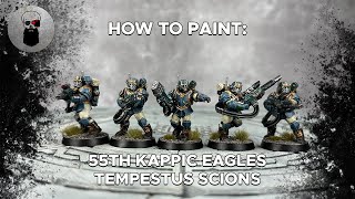 Contrast+ How to Paint: 55th Kappic Eagles Tempestus Scions