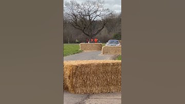 Old Datsun Z out on the course. Looked really good. Full video on my channel. #rallycar