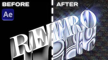 How to Animate 3D VHS Text in After Effects