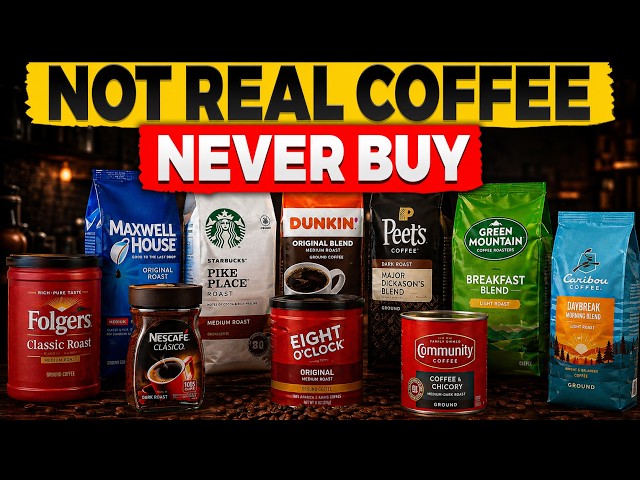 15 US Coffee Brands to Avoid — And 5 That Are Actually Real Coffee