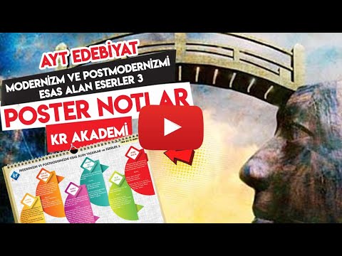 AYT Edebiyat - Modernizm ve Postmodernizmi Esas Alan Eserler 3 - Fırat Osman Baykal