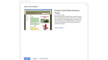 Unit 6. 3- 1 How Students Access a Google Site Template