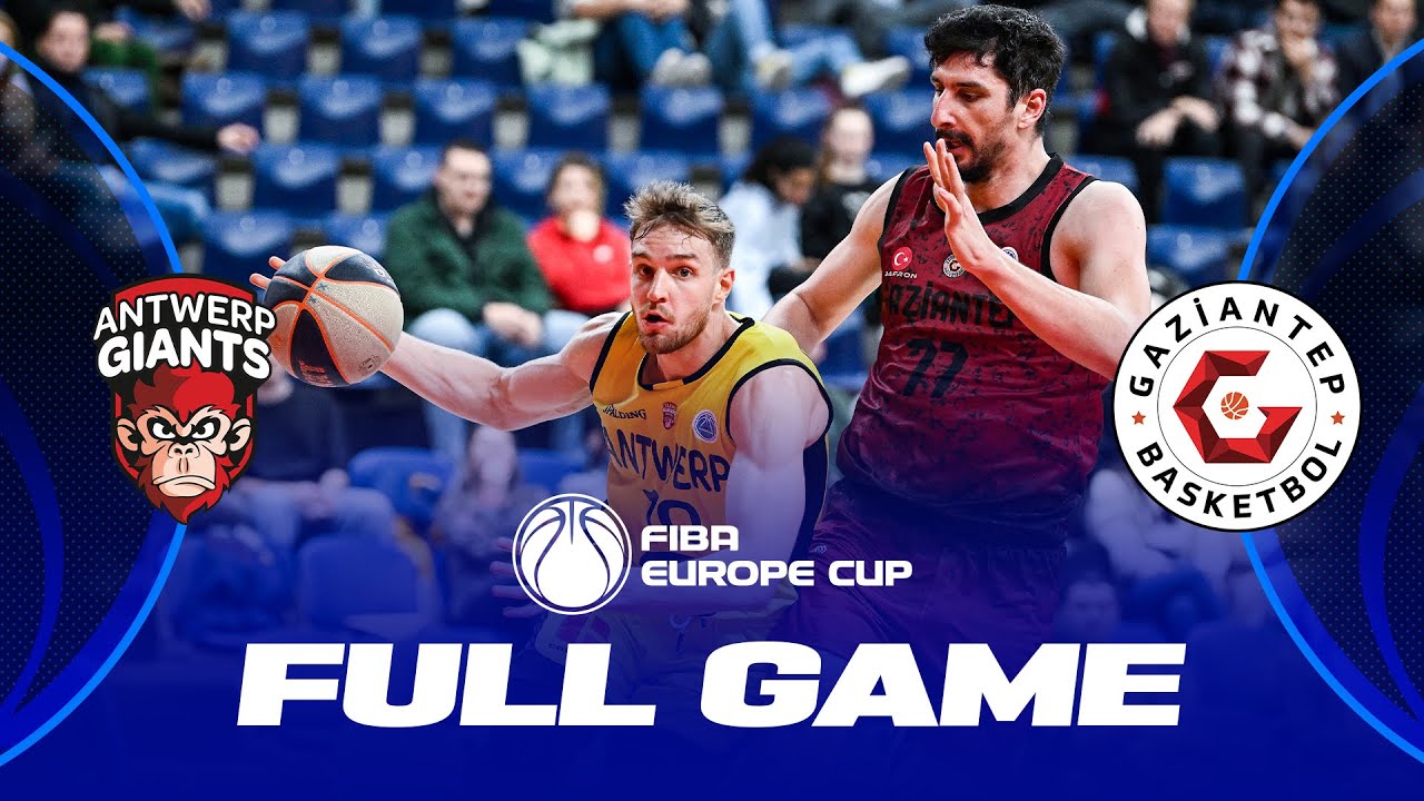 Telenet Giants Antwerp v Gaziantep Full Basketball Game FIBA Europe Cup 2022 - FIBA Europe Cup 2022-23