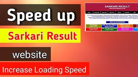 Increase website Loading Speed || Speedup Website in Hindi by Akmal Khan