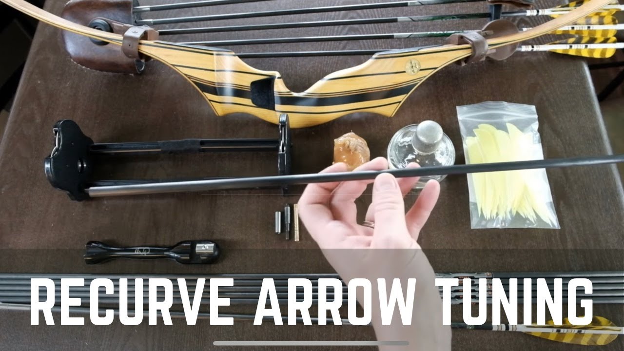 Recurve Arrow Tuning / Black Widow Bows KBX YouTube