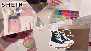 SHEIN haul🍒 ( back to school ⭐️’ converse🪄’ beads 🩰)