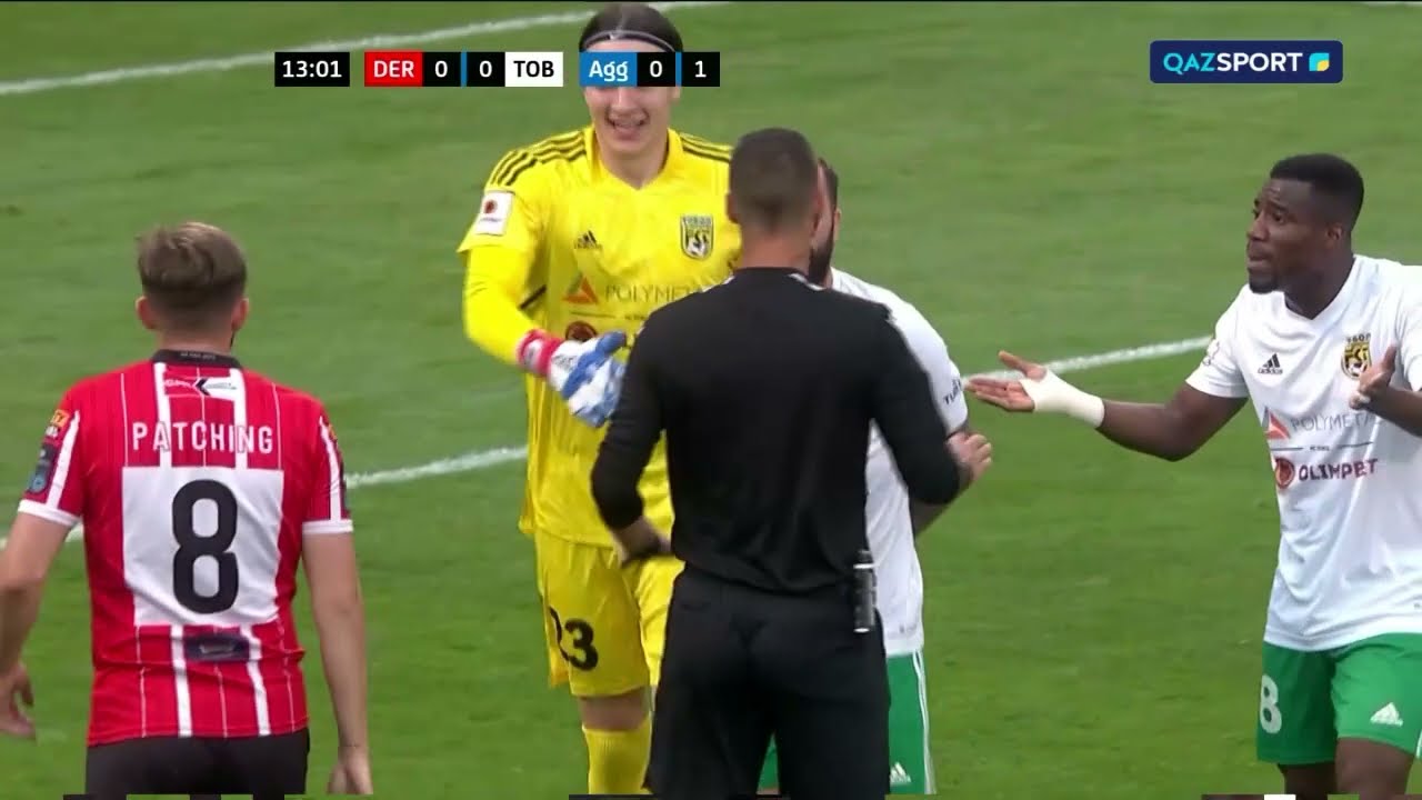 Дерри Сити– Тобыл 1:0. Қосымша уақыттан кейін 5:6. УЕФА Конференция лигасы. 3 - ші іріктеу кезеңі