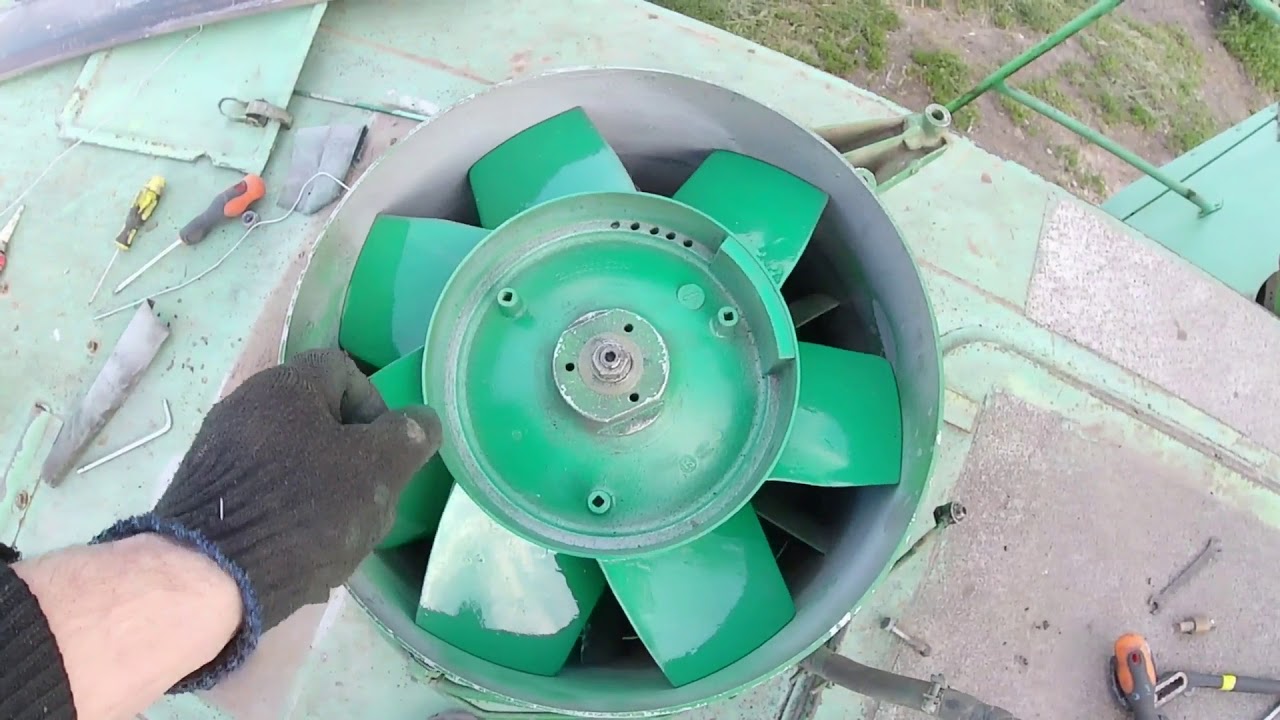 Ремонт комбайна Дойц 4065 (2020) - YouTube