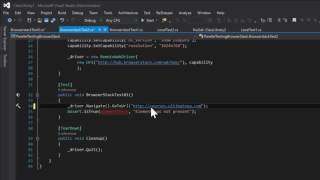 15 Creating other browser stack tests