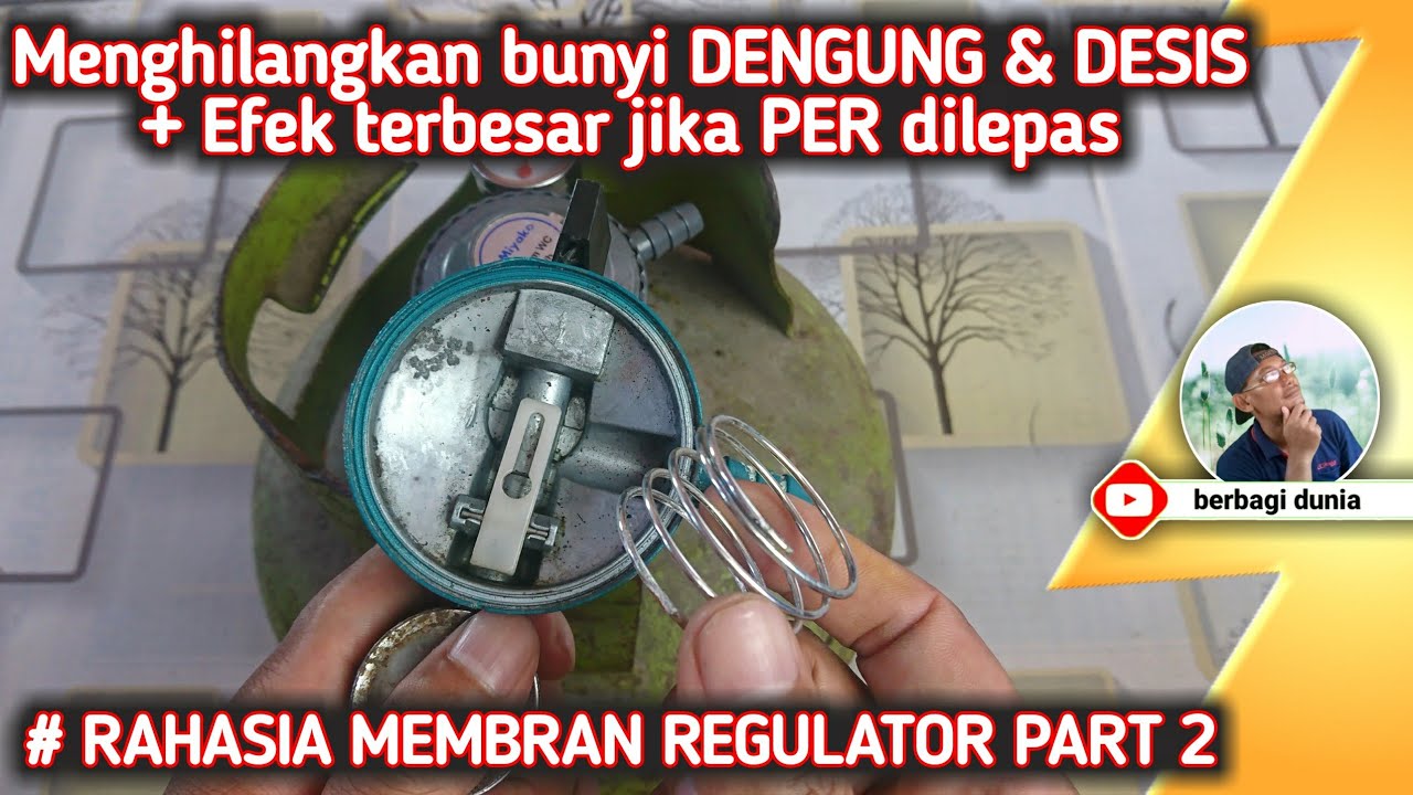 Regulator Bunyi Ketika Kompor Menyala (Ini Solusinya)