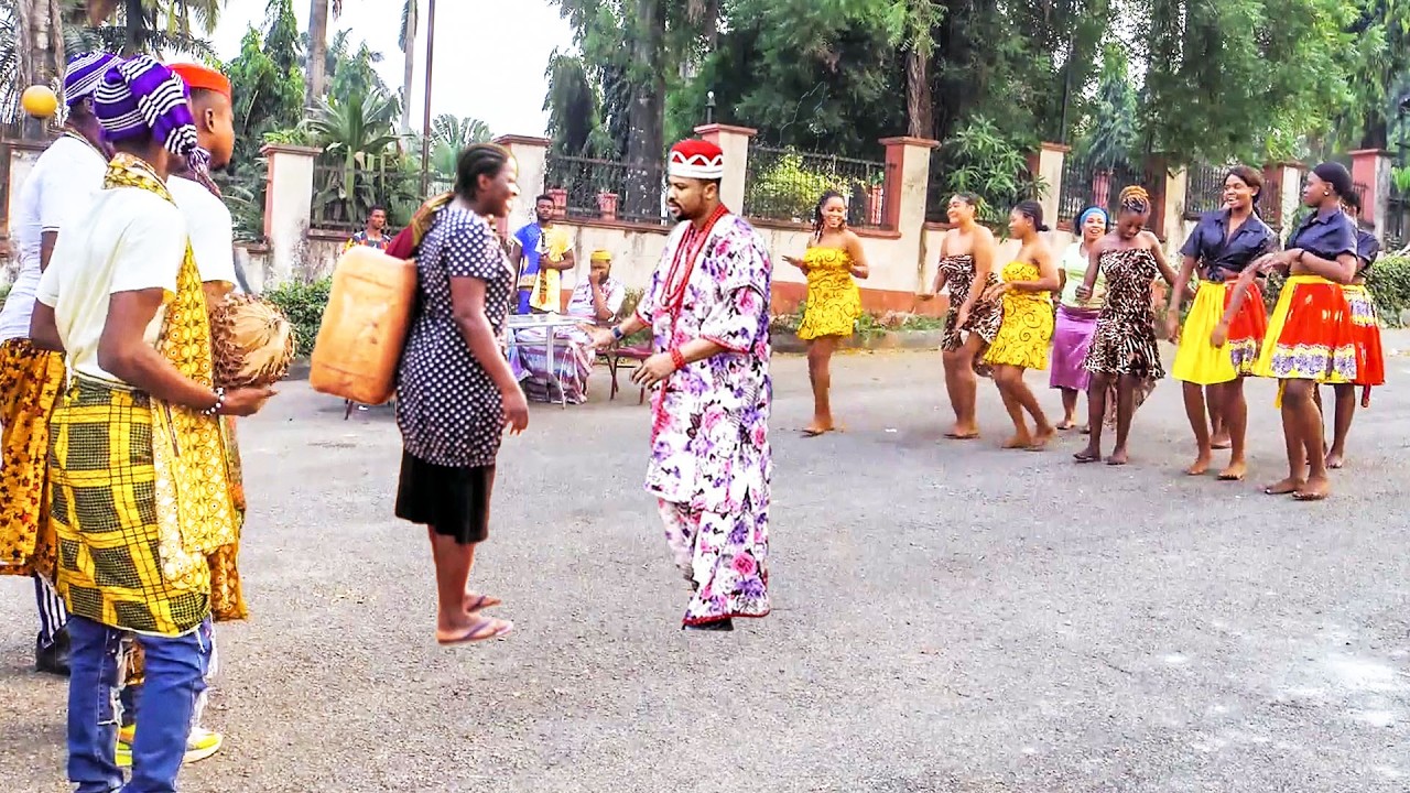 She Just Came To Watch The Dance But The Prince Saw Her & Chose Her To Be His Wife 1 |Nigerian Movie