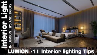 Interior Lighting Rendering Tips in  Lumion 11 - SERIES - 68