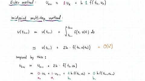 24 - Multistep Methods