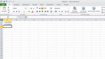 100 Excel 2010 Funktionen - Die Funktion PI