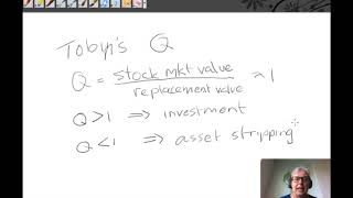 Part 1 nonstationary and stationary series Tobins Q