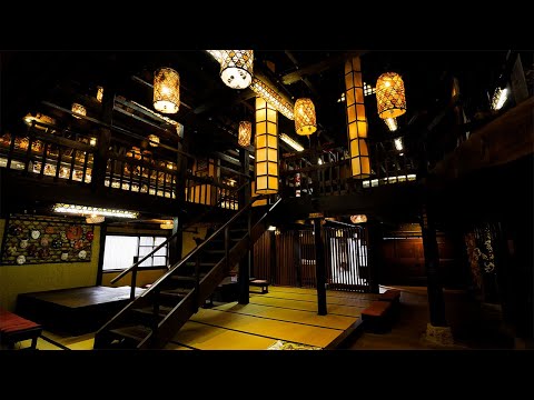 Traditional Japanese Onsen Ryokan that Feels Like a Time Slip | Kayabukinosato Hatago | ASMR