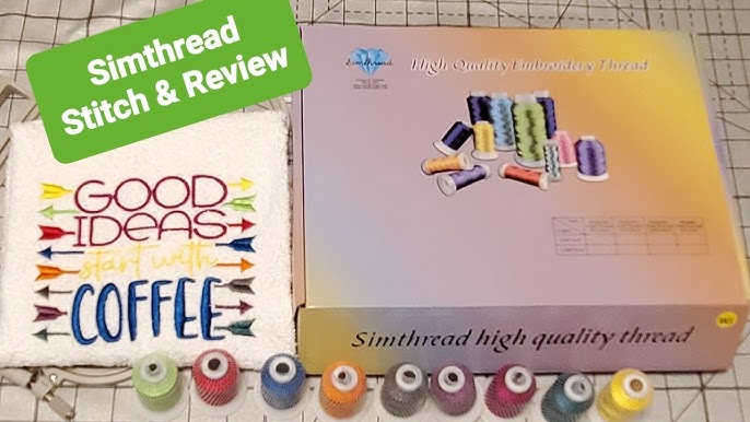 Review - Simthread's 2020 Threads And Tear Away Stabilizer Set 