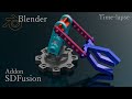 Blenderのアドオン「SDFusion」の紹介動画です。概要欄にURLがあります。#blender #addon #sdfussion