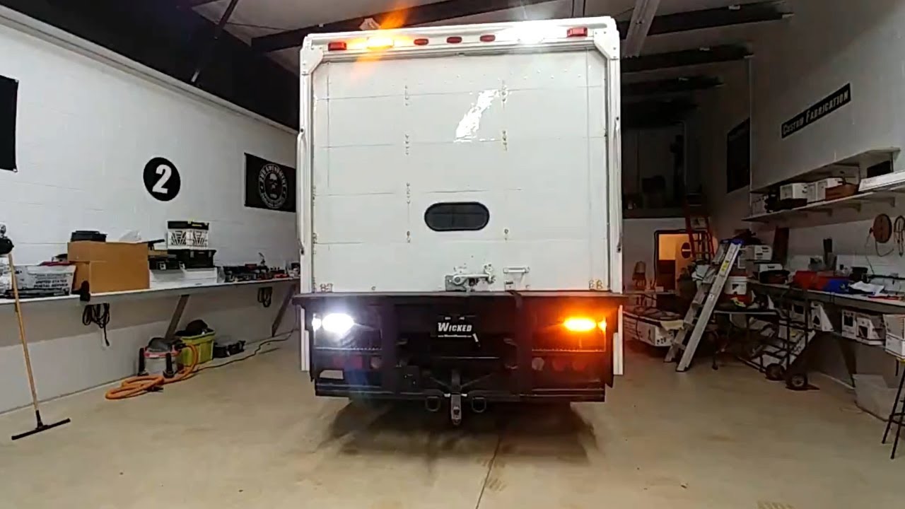 Raptor LED Strobe Light Box Truck Demo 
