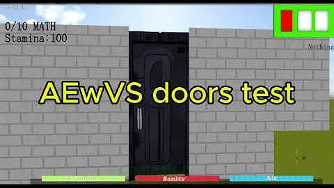 Door test - Baldi