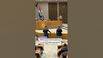 Debat over kabinetsplannen ‘is vooral verkiezingsdebat’