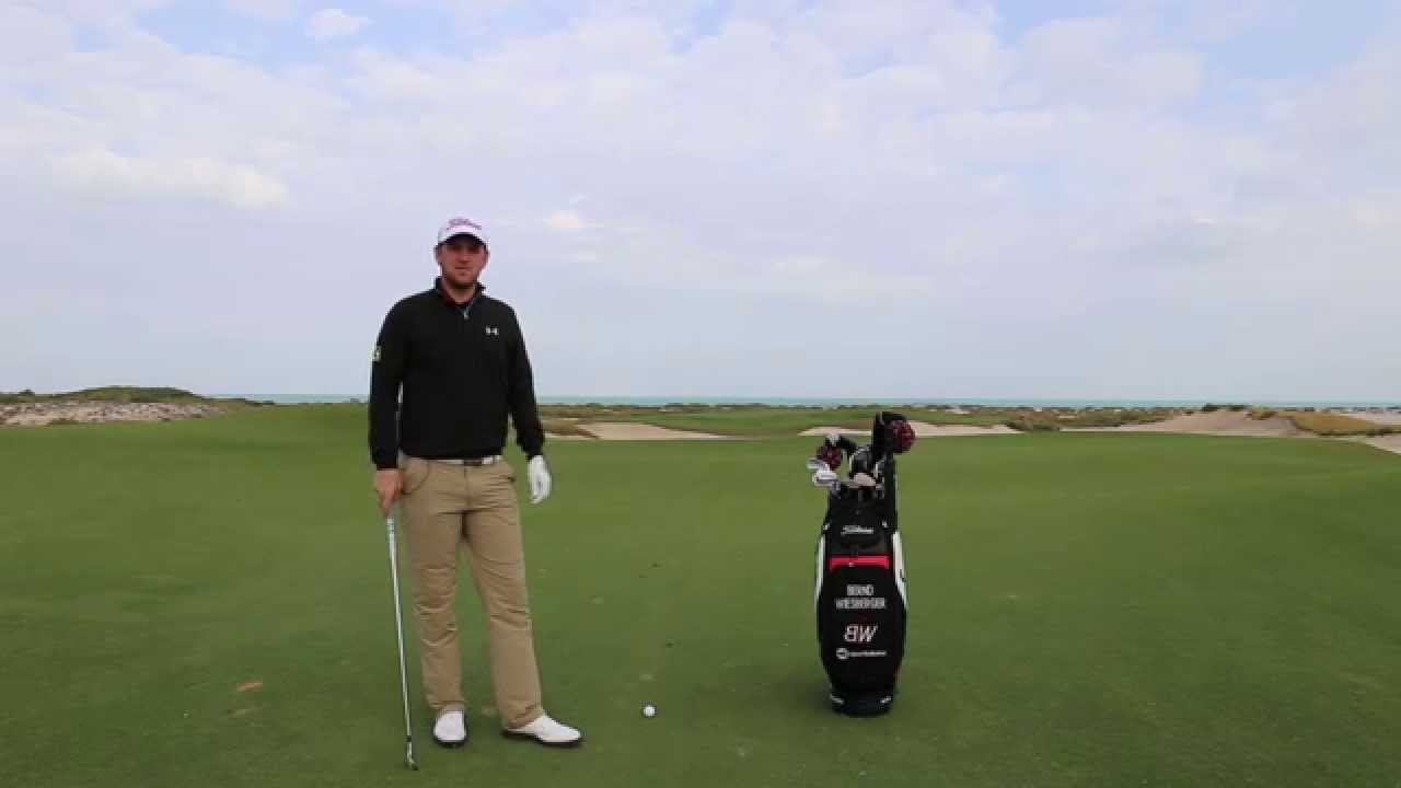 Bernd Wiesberger explains how to hit shots into the wind - YouTube