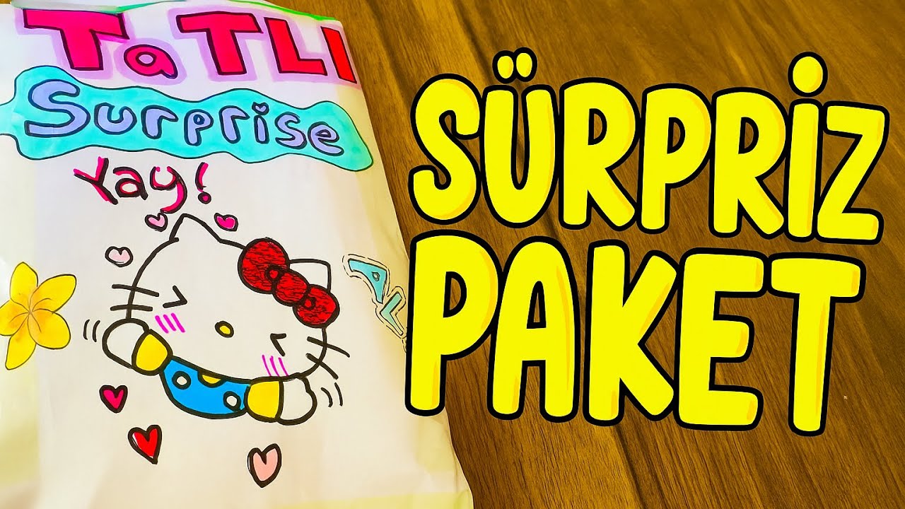 🌈Hello Kitty Sürpriz Paket🌈 Alya için Blind Bag hazırladım🤗 Kağıttan Etkinlikler / Paper Dıy