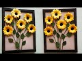 Sunflower wall hanging/Diy wall decor