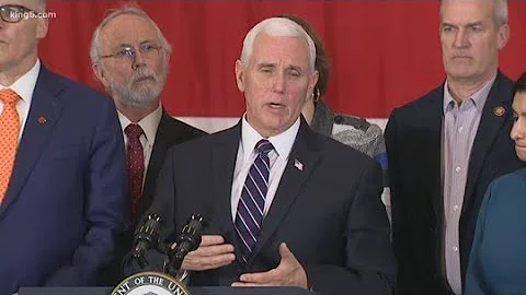 WATCH: Vice President Mike Pence speaks about coronavirus in Washington state, which has 70 cases