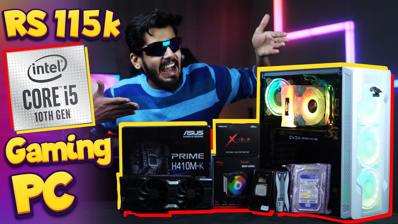 Rs. 115000/- Gaming Pc Build In Pakistan | intel i5 10400f With 1060 3 GB Gaming PC Build