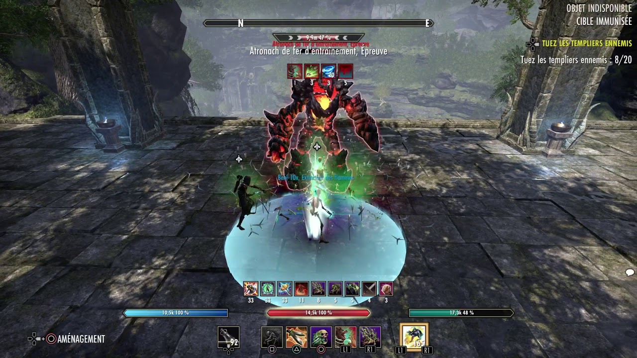 ESO ElsweyrStamina Necromancer 98,5k dps test Raid Dummy+build YouTube