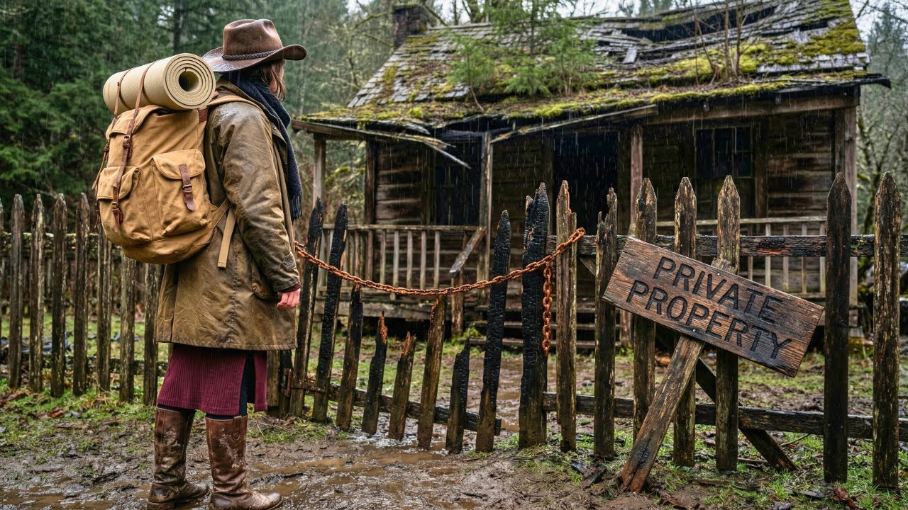 Mountain Woman Inherited Grandpa's Sealed Cabin — What She Found Inside Will Shock You