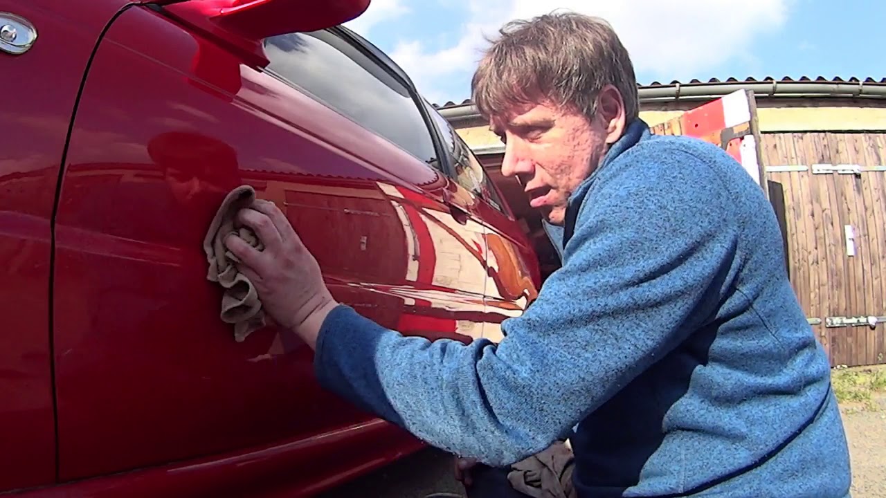 Suzi Teerflecken Entfernung die 2. Linke seite