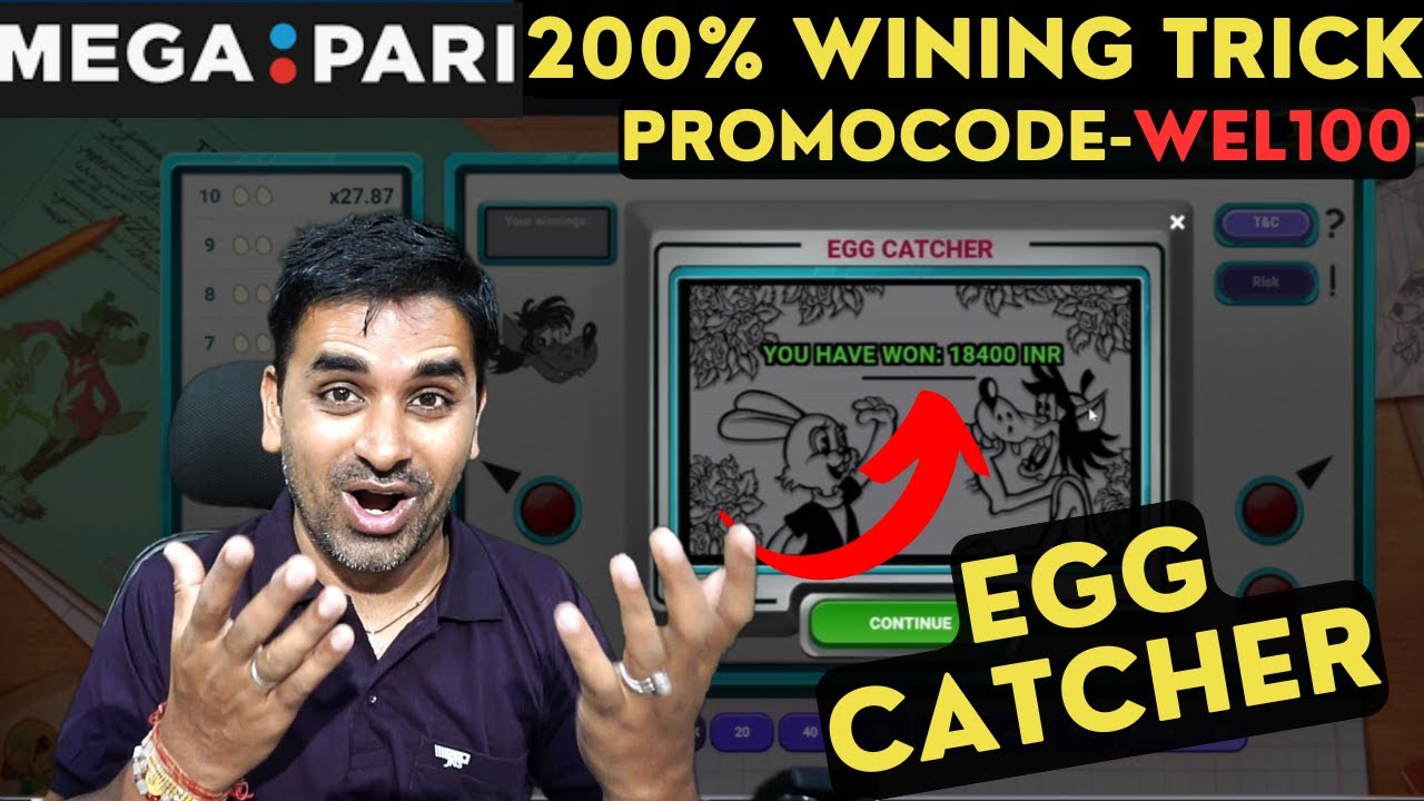 Megapari Egg Catcher Game Wining Tricks | 1xbet Egg Catcher Game | 1xbet Promo Code 